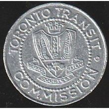 Canada Token Toronto Transit Commission