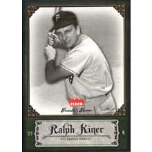 2006 Fleer Greats of the Game Ralph Kiner #72