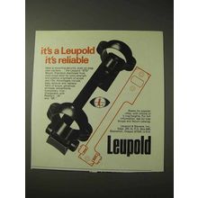 1977 Leupold STD Mount Ad - It's Reliable