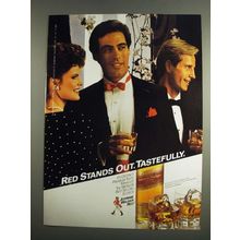 1984 Johnnie Walker Red Label Scotch Ad - Stands Out