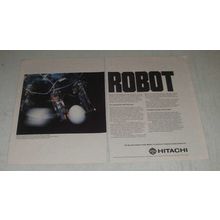 1984 Hitachi Visual-Tactile Robot Ad