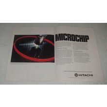 1984 Hitachi Microchips Ad