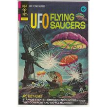 UFO FLYING SAUCERS # 3 ( Gold Key )