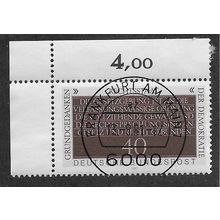GER 1981 40pf 'GERMAN LAW - ARTICLE 20' FINE USED(EBID60-752)