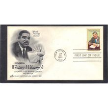 FDC Art Craft 1875 15c Whitney Young (Cachet-U/A) CV00304