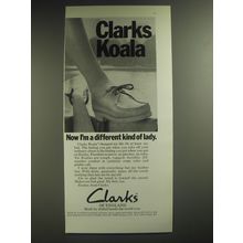 1974 Clarks Koala Shoes Ad - Now I'm a different kind of lady