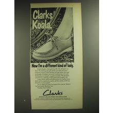 1974 Clarks Koala Shoes Advertisement - Now I'm a different kind of lady