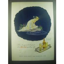 1945 White Rock Water Ad - Those who appreciate the finest choose White Rock
