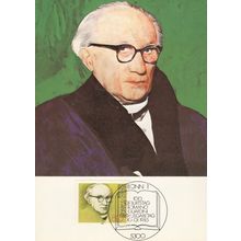 Romano Guardini German Philosopher Theologian Ltd FDC Postcard