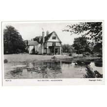 Halesworth, Old Rectory, Suffolk, RP Postcard.