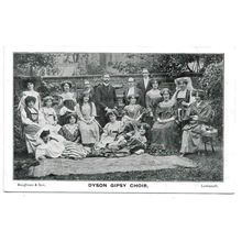 Dyson Gypsy Choir, Social History, Postcard