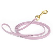 Dog Pet Leash Pastel Purple w/ Brass Hardware W 3/8" - L15'