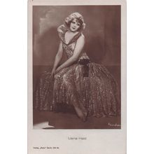 Liane Haid Austria First Movie Cinema Star Old Real Photo Postcard
