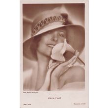 Liane Haid Austria's First Movie Cinema Star Old Real Photo Postcard