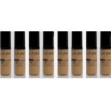 L.A Girl Pro Matte HD Foundation GLM718 Sandy Beige 8 PACK