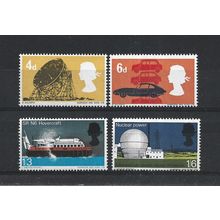 GB.British Technology set of 4.Mounted Mint.Jul25b