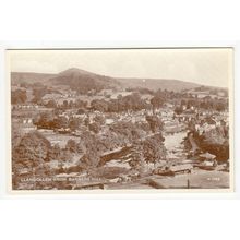 Llangollen from Barbers Hill Postcard Denbighshire Wales 1388