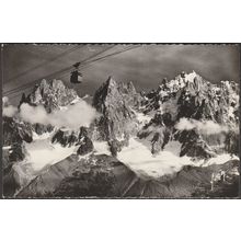 Blaitière et Téléférique du Brévent, Chamonix, c.1950 - Yvon Photo CPSM