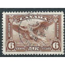 Canada 1935 SG355 6c Red-Brown AIR Fine Used....