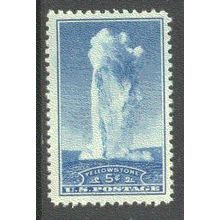 744 5c Yellowstone Park Almost Very Fine MNH Q2974