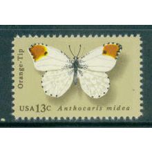 1715 13c Orange-Tip Butterfly Fine MNH MA0671