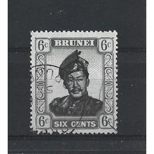 Brunei.SG104 6c Sultan Omar Ali Saifuddin.Fine Used.Aug25r
