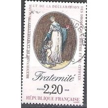 France 1989 Michel 2715 O Cote (2008) 1.20 € Egalité Cachet rond