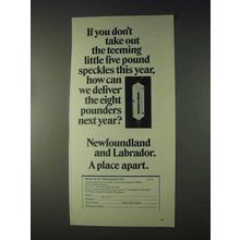 1969 Newfoundland and Labrador Canada Tourism Ad