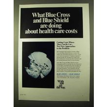 1970 Blue Cross Blue Shield Ad - Health Care Costs