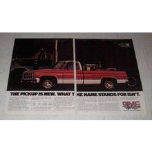 1981 GMC Pickup Ad - What The Name Stands For