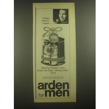 1967 Arden for Men Ad - Keep fathers happy