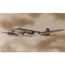 Focke Wolf FW 200 German Military WW2 Plane Plain Back Postcard Old Photo