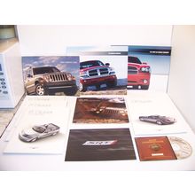 2006 CROSSFIRE PT CHARGER DAKOTA SRT LIBERTY COMMANDER CD, SALES BROCHURES (9)