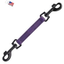 Dog Pet Prong Collar Safety Backup Clip W 3/4" x L 10.5" Violet Purple
