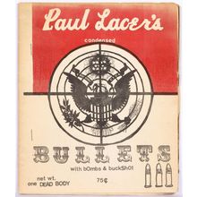 Bullets. [Cover title]: Paul Lacer's Condensed Bullets with Bombs and Buckshot [