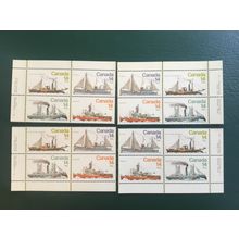 ICOLLECTZONE Canada 776-779 Match Set of Plate Blocks VF NH ships