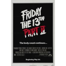 Friday the 13th Part 2 (1981)_1 Movie Film Poster Canvas iconic design