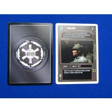 Star Wars 1997 Dagobah Decipher CCG W/B Card ... Comm Chief DS