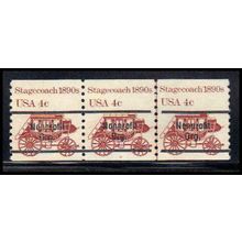 1898Ab 4c Stagecoach Very Fine MNH Dry Gum PNC 6/3 Line Gap PA2280