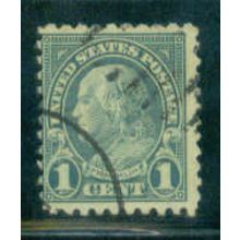 Used 581 1c Benjamin Franklin Average A16249