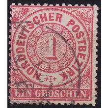 GERMANY Norddeutsch [1869] MiNr 0016 ( O/used ) [01]