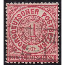 GERMANY Norddeutsch [1869] MiNr 0016 ( O/used ) [02]