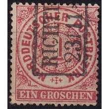 GERMANY Norddeutsch [1869] MiNr 0016 ( O/used ) [03]