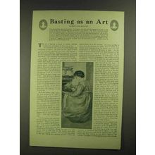 1907 Armour's Extract of Beef Ad - Basting as An Art