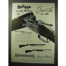 1950 Browning Superposed and Automatic Shotgun Ad