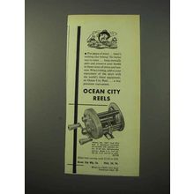 1951 Ocean City 1950 Level Wind Reel Ad