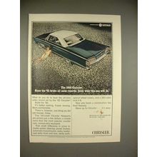 1966 Chrysler 300 2-Door Hardtop Car Ad - Broke Records