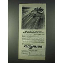 1966 Evinrude 100-S Outboard Motor Ad - Performance