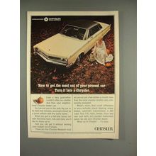 1966 Chrysler 300 4-Door Hardtop Car Ad - Get the Most