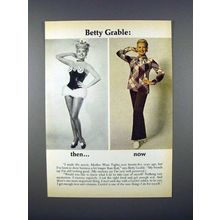 1971 Geritol Ad w/ Betty Grable - Then.. Now!